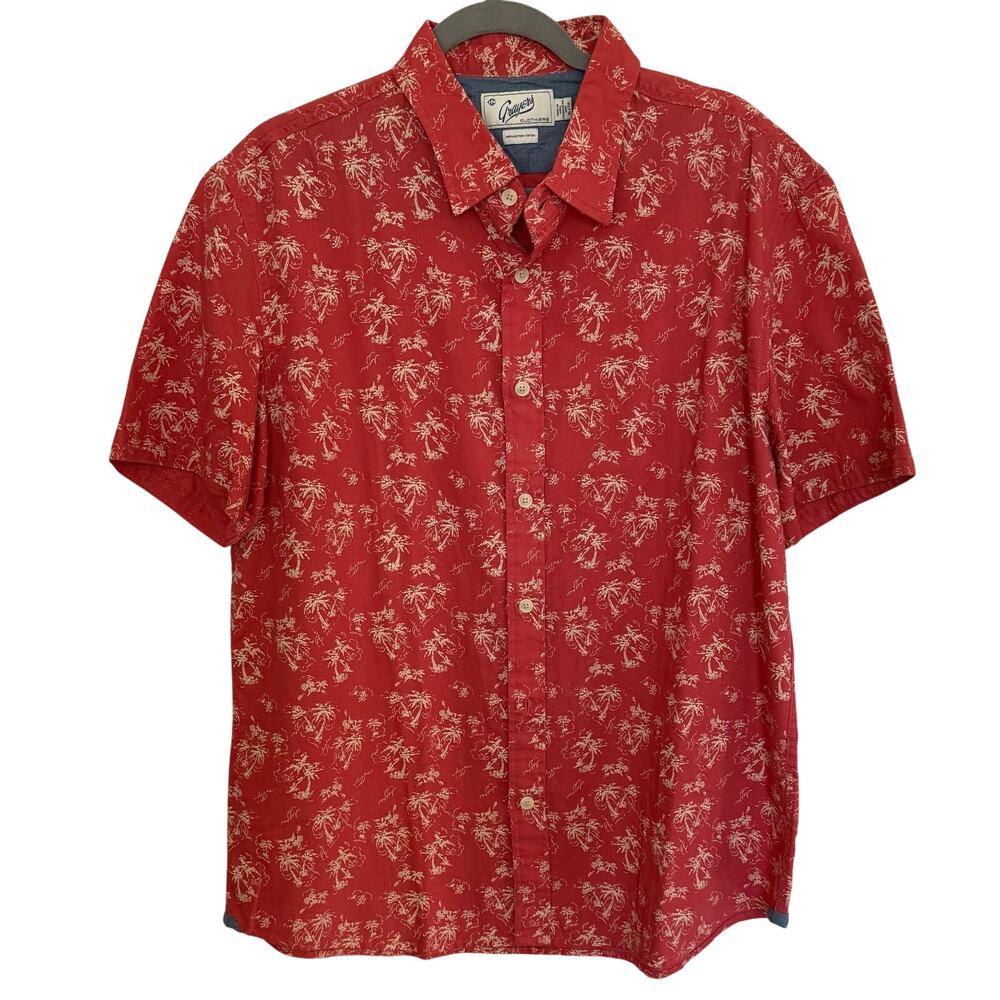 Grayers Tropical Button Down - image 1